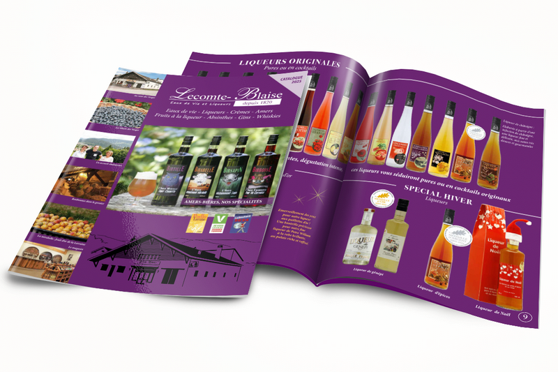 catalogue produits gamme eaux de vie liqueurs absinthes