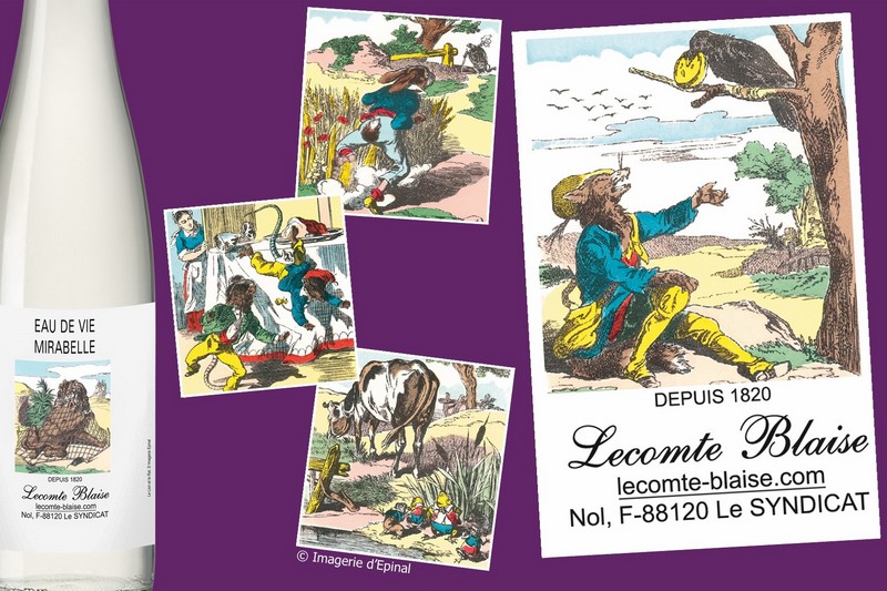 étiquettes Lecomte-Blaise Images d'Epinal