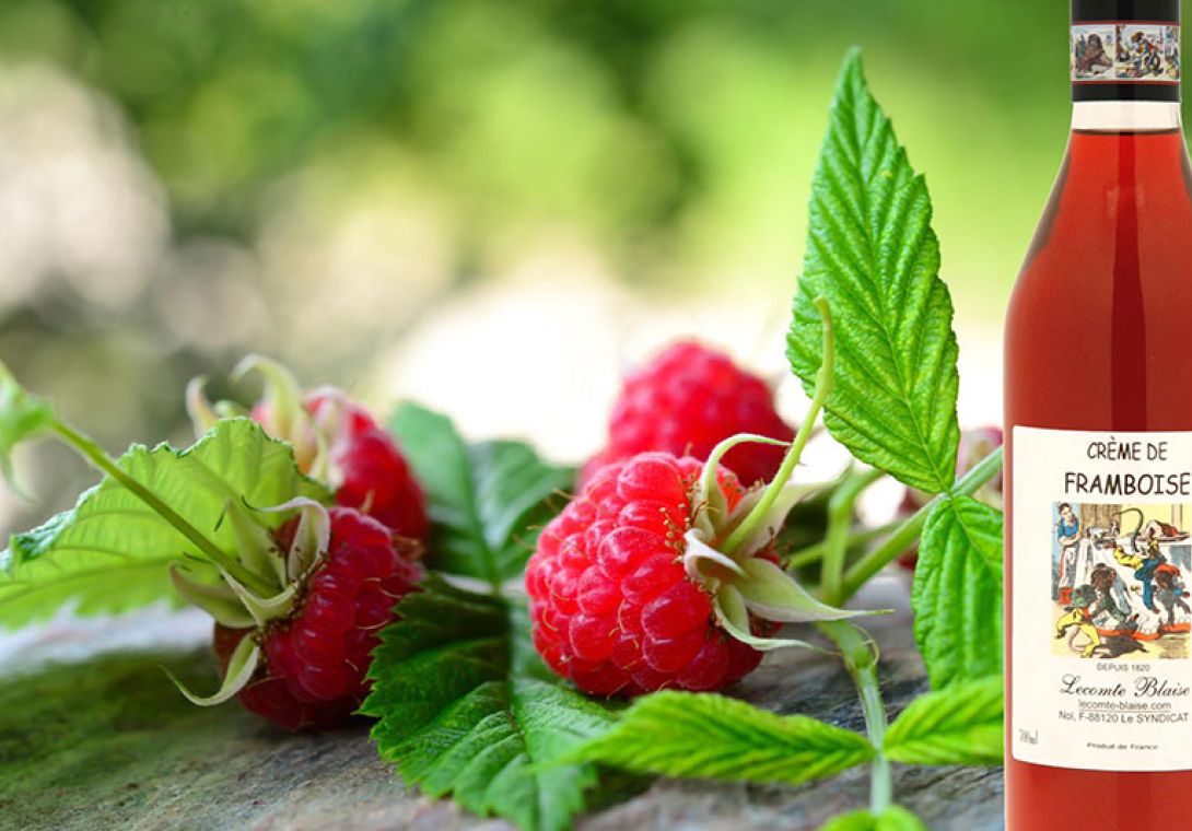 cream liquors raspberry to mix with a wine