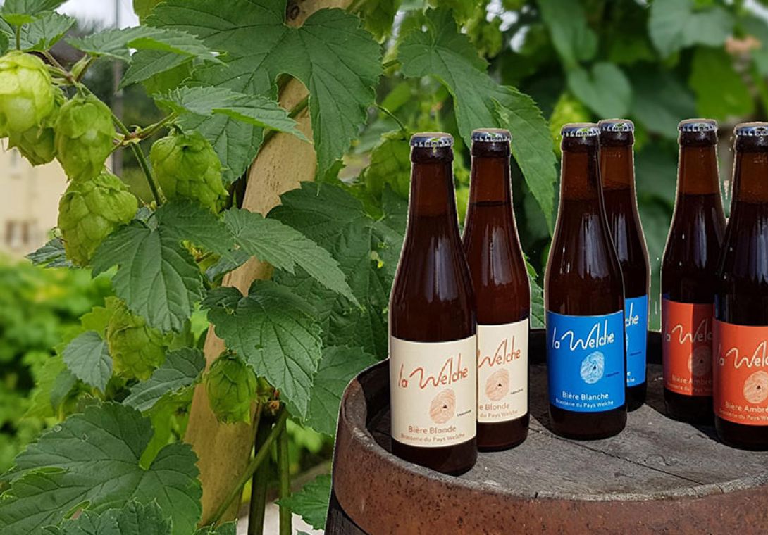 craft beers la Welche organic malt